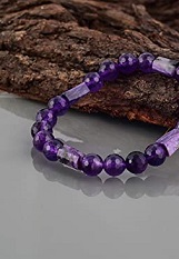 marvelous tiny purple amethyst baby birthstone bracelet